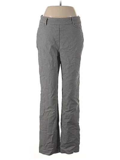 Pre-owned Hilary Radley Casual Pants In Gray