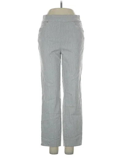 Pre-owned Hilary Radley Casual Pants In Gray