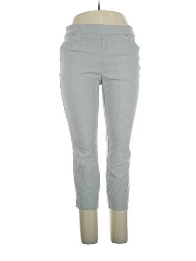 Pre-owned Hilary Radley Casual Pants In Gray