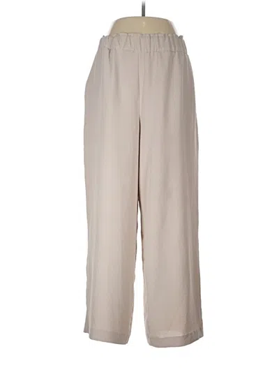 Pre-owned Hilary Radley Casual Pants In Tan
