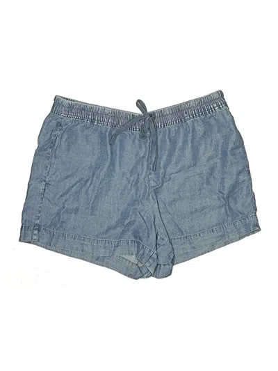 Pre-owned Hilary Radley Denim Shorts In Blue