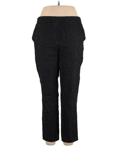 Pre-owned Hilary Radley Dress Pants In Black