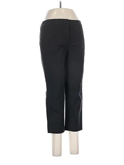Pre-owned Hilary Radley Dress Pants In Black