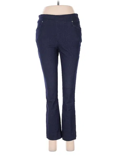 Pre-owned Hilary Radley Dress Pants In Blue