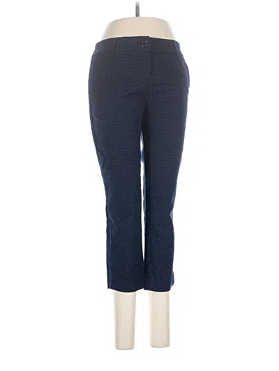 Pre-owned Hilary Radley Dress Pants In Blue