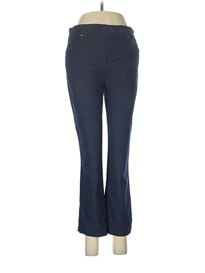 Pre-owned Hilary Radley Dress Pants In Blue