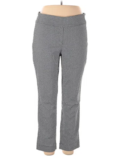 Pre-owned Hilary Radley Dress Pants In Gray