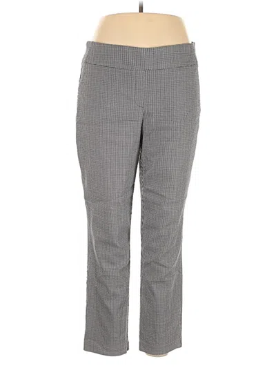 Pre-owned Hilary Radley Dress Pants In Gray