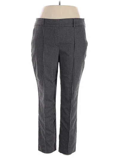 Pre-owned Hilary Radley Dress Pants In Gray