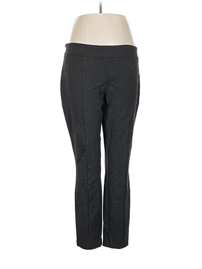 Pre-owned Hilary Radley Dress Pants In Gray
