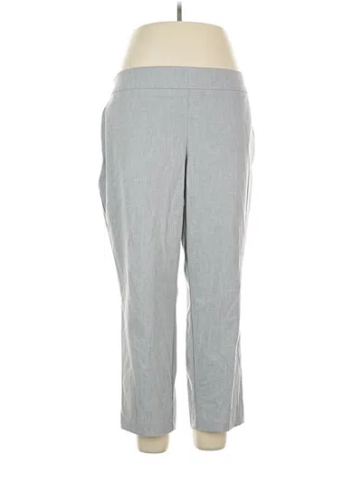 Pre-owned Hilary Radley Dress Pants In Gray