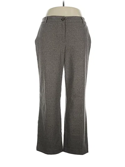 Pre-owned Hilary Radley Dress Pants In Gray