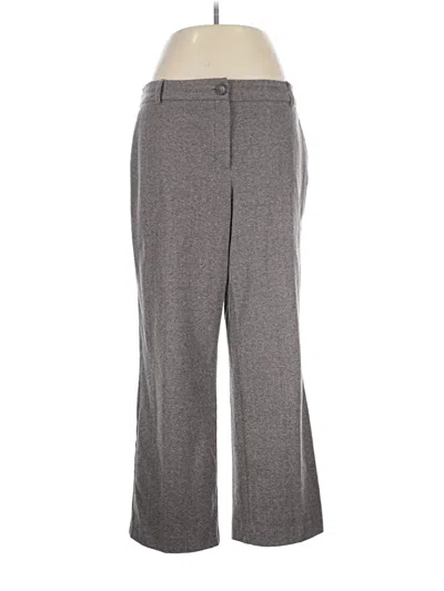Pre-owned Hilary Radley Dress Pants In Gray