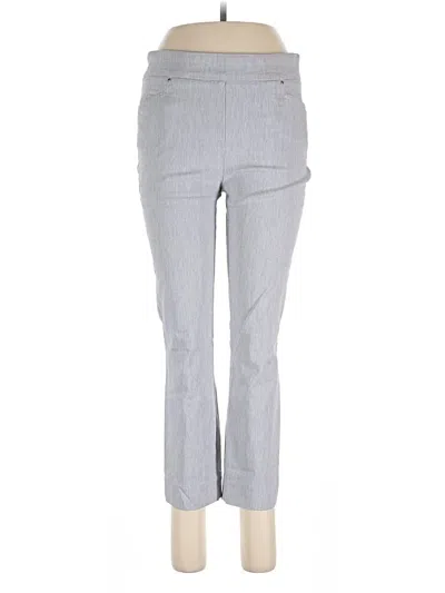 Pre-owned Hilary Radley Dress Pants In Gray