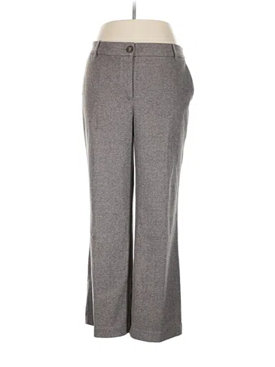 Pre-owned Hilary Radley Dress Pants In Gray
