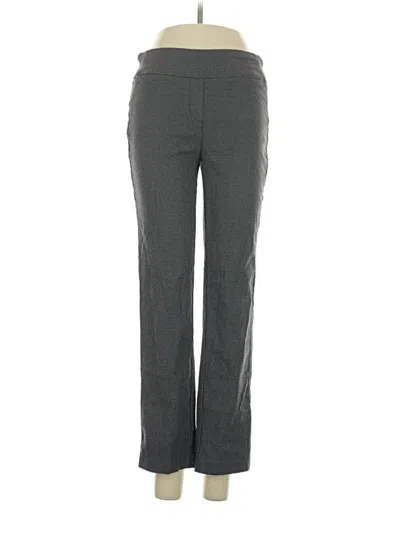 Pre-owned Hilary Radley Dress Pants In Gray