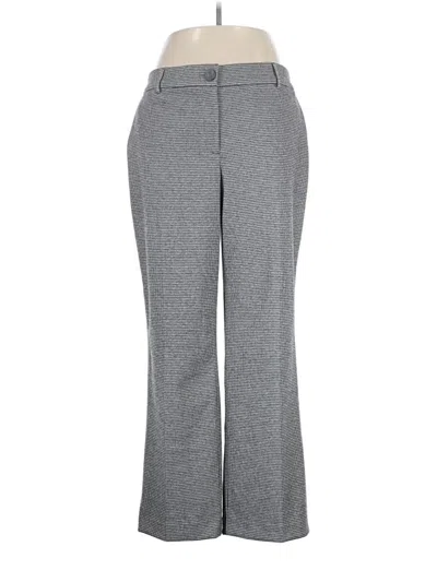 Pre-owned Hilary Radley Dress Pants In Gray