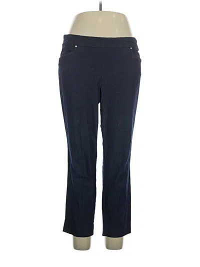 Pre-owned Hilary Radley Jeggings In Blue