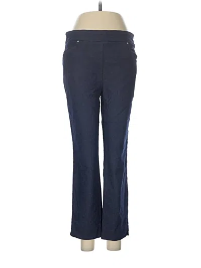 Pre-owned Hilary Radley Jeggings In Blue
