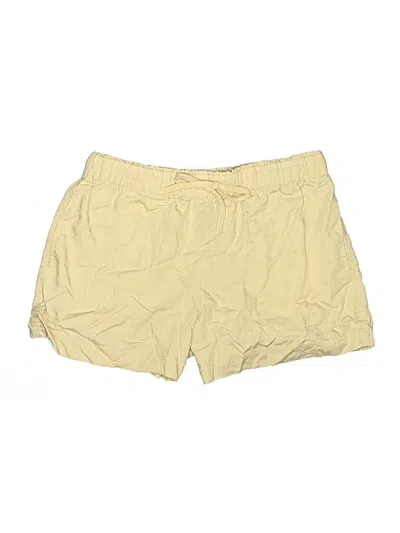 Pre-owned Hilary Radley Khaki Shorts In Yellow