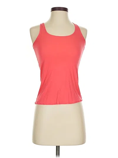 Pre-owned Hi-line Active Tank Top In Red