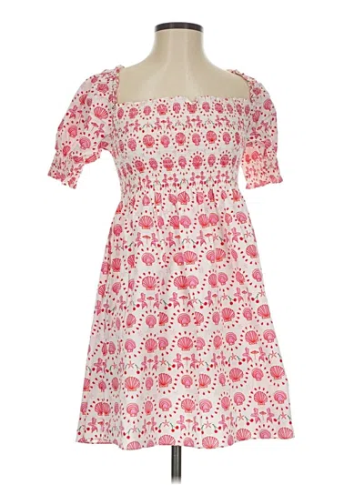 Pre-owned Hill House Casual Dress In Pink