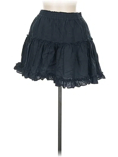 Pre-owned Hill House Casual Skirt In Black