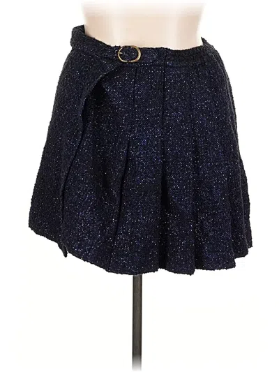 Pre-owned Hill House Casual Skirt In Blue