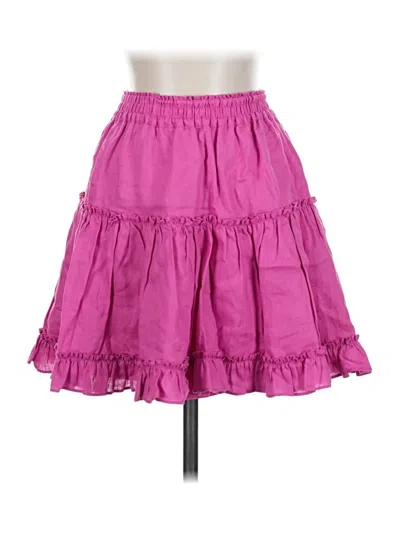 Pre-owned Hill House Casual Skirt In Pink