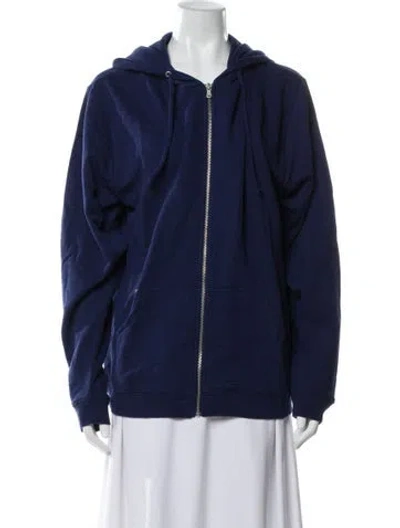 Pre-owned Hill House Home Bomber Jacket W/ Tags In Blue