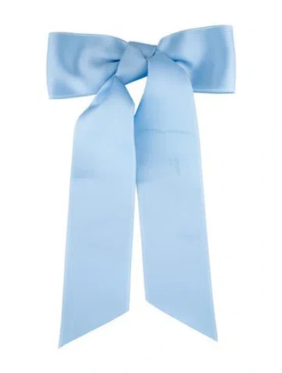 Pre-owned Hill House Home Bow Hair Clip In Blue