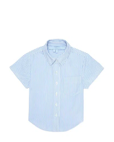 Hill House Home Boys' The Tiny Beau Shirt - Baby, Little Kid, Big Kid In Blue