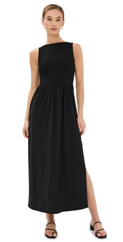 Hill House Home The Cosima Nap Dress In Black Jersey