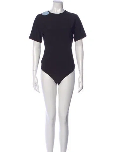 Pre-owned Hill House Home Crew Neck Short Sleeve Bodysuit W/ Tags In Blue