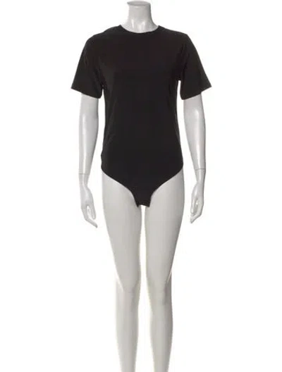 Pre-owned Hill House Home Crew Neck Short Sleeve Bodysuit W/ Tags In Blue