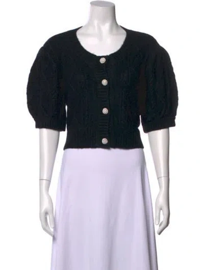 Pre-owned Hill House Home Crew Neck Sweater In Black