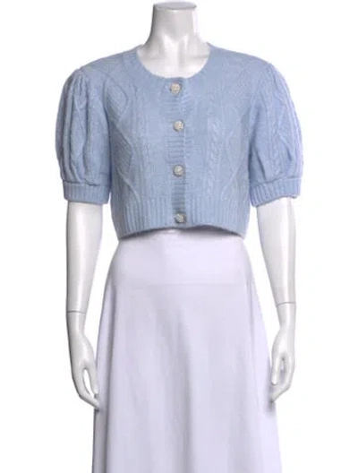 Pre-owned Hill House Home Crew Neck Sweater In Blue