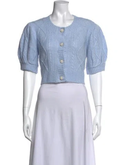 Pre-owned Hill House Home Crew Neck Sweater In Blue
