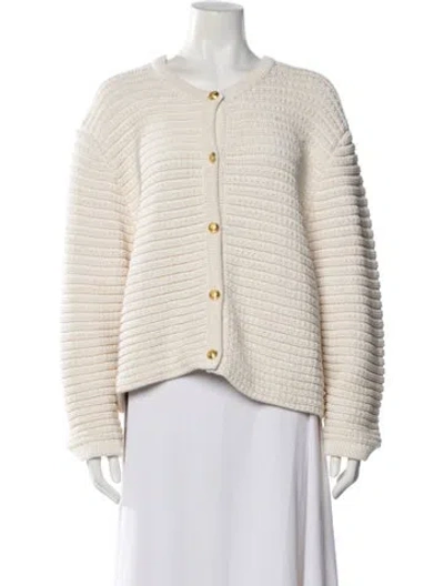 Pre-owned Hill House Home Crew Neck Sweater In Neutral