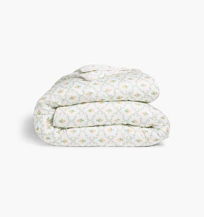 Hill House Home Duvet Cover In Pastel Trellis