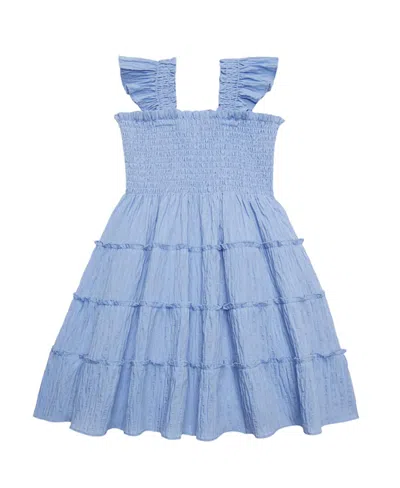 Hill House Home Girls' The Tiny Ellie Nap Dress - Baby In Blue