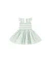 Hill House Home Babies' Girls' The Tiny Ellie Nap Dress - Little Kid And Big Kid In Green