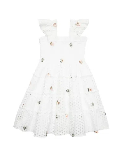 Hill House Home Kids' Girls' Tiny Ellie Nap Dress - Baby In White