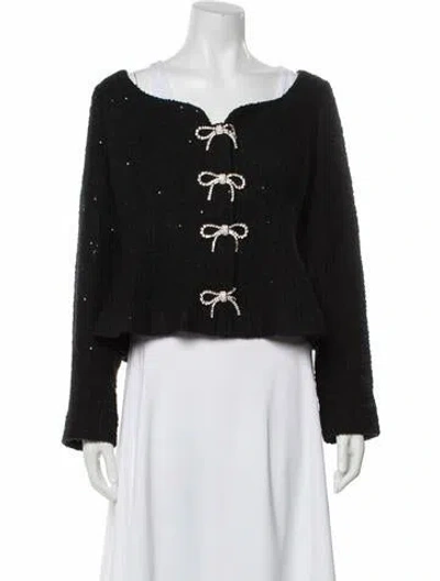 Pre-owned Hill House Home Jacket In Black