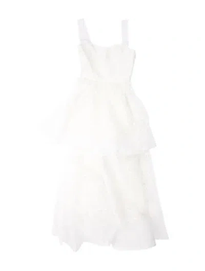 Pre-owned Hill House Home Lace Pattern Mini Dress W/ Tags In White