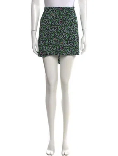 Pre-owned Hill House Home Linen Mini Skirt In White
