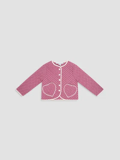 Hill House Home Babies' Little Girl's & Girl's The Tiny Mcnally Jacket In Poppy Half Drop Rose