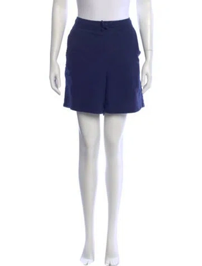 Pre-owned Hill House Home Mini Shorts In Blue