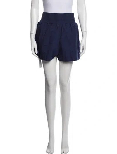 Pre-owned Hill House Home Mini Shorts In Blue