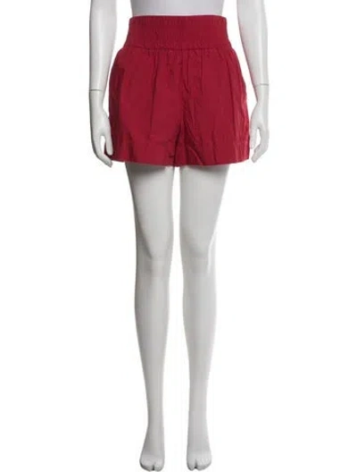 Pre-owned Hill House Home Mini Shorts In Red